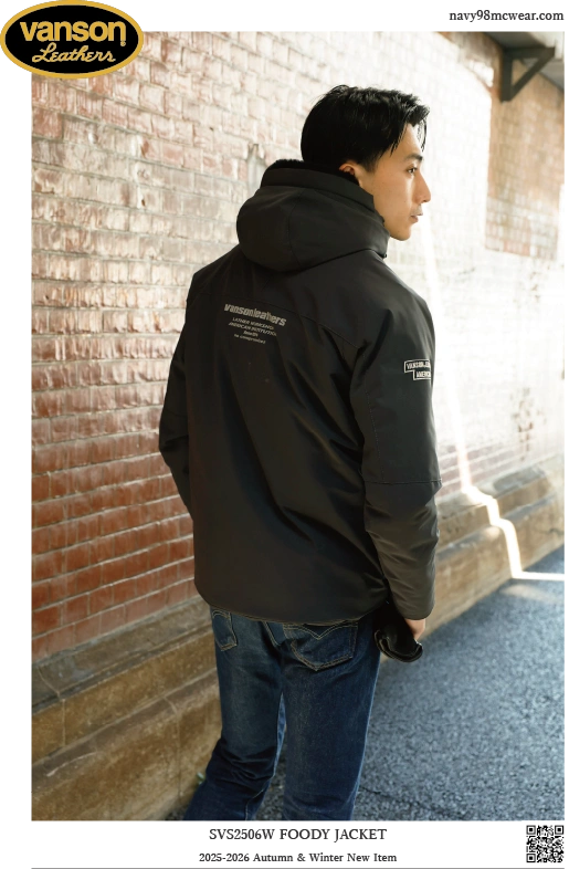 SVS2506W FOODY JAKET | GRAY | BEHIND | navy98mcwear