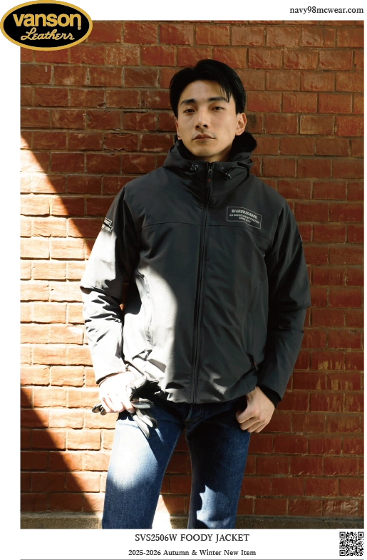 SVS2506W FOODY JAKET | GRAY | FRONT | navy98mcwear