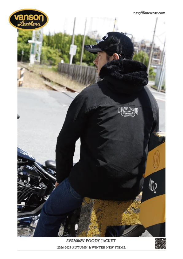 SVS2606W FOODY JACKET | BLACK | BEHIND | navy98mcwear