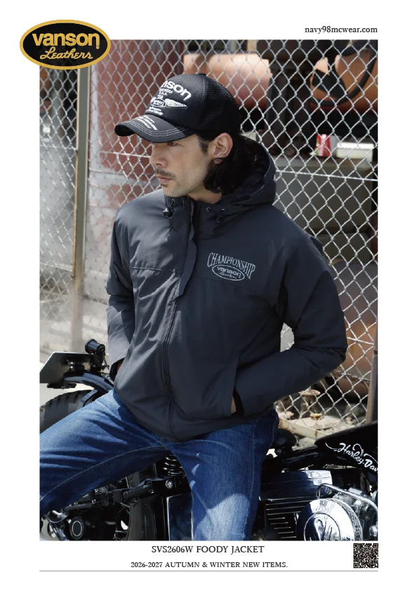 SVS2606W FOODY JACKET | GRAY | FRONT | navy98mcwear