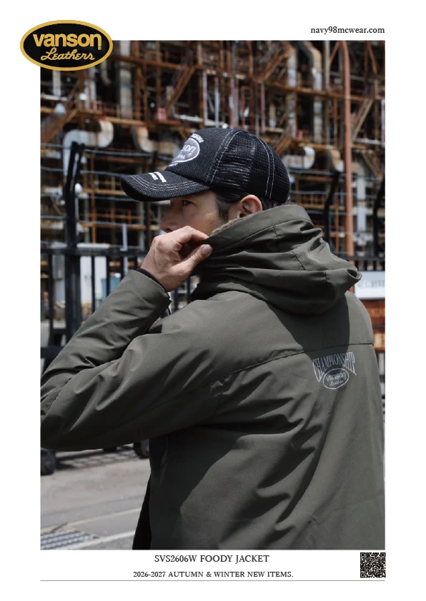 SVS2606W FOODY JACKET | KHAKI | BEHIND | navy98mcwear