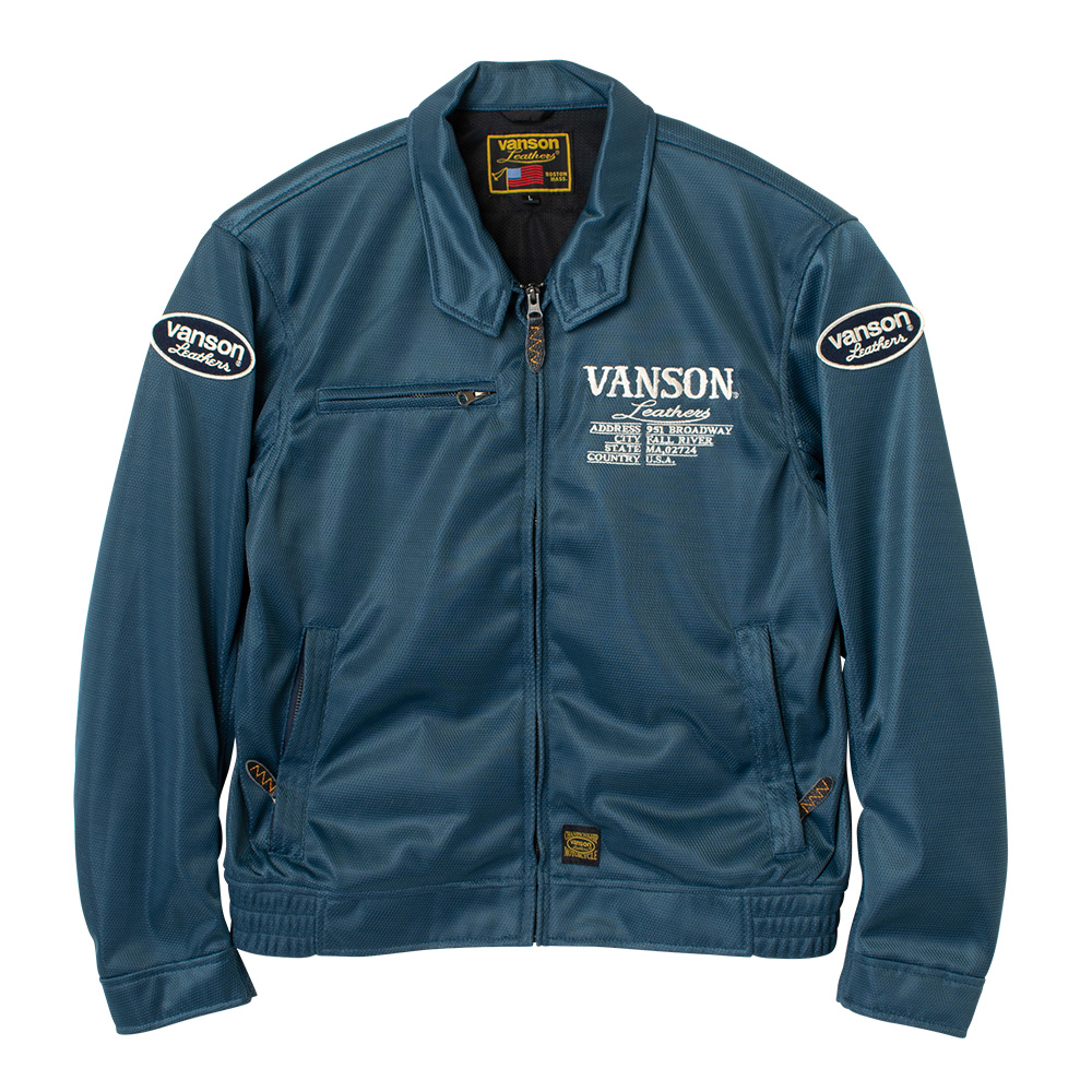 VSE26103S メッシュスウィングトップジャケット | vanson EXCLUSIVEブランド | 2026春夏モデル