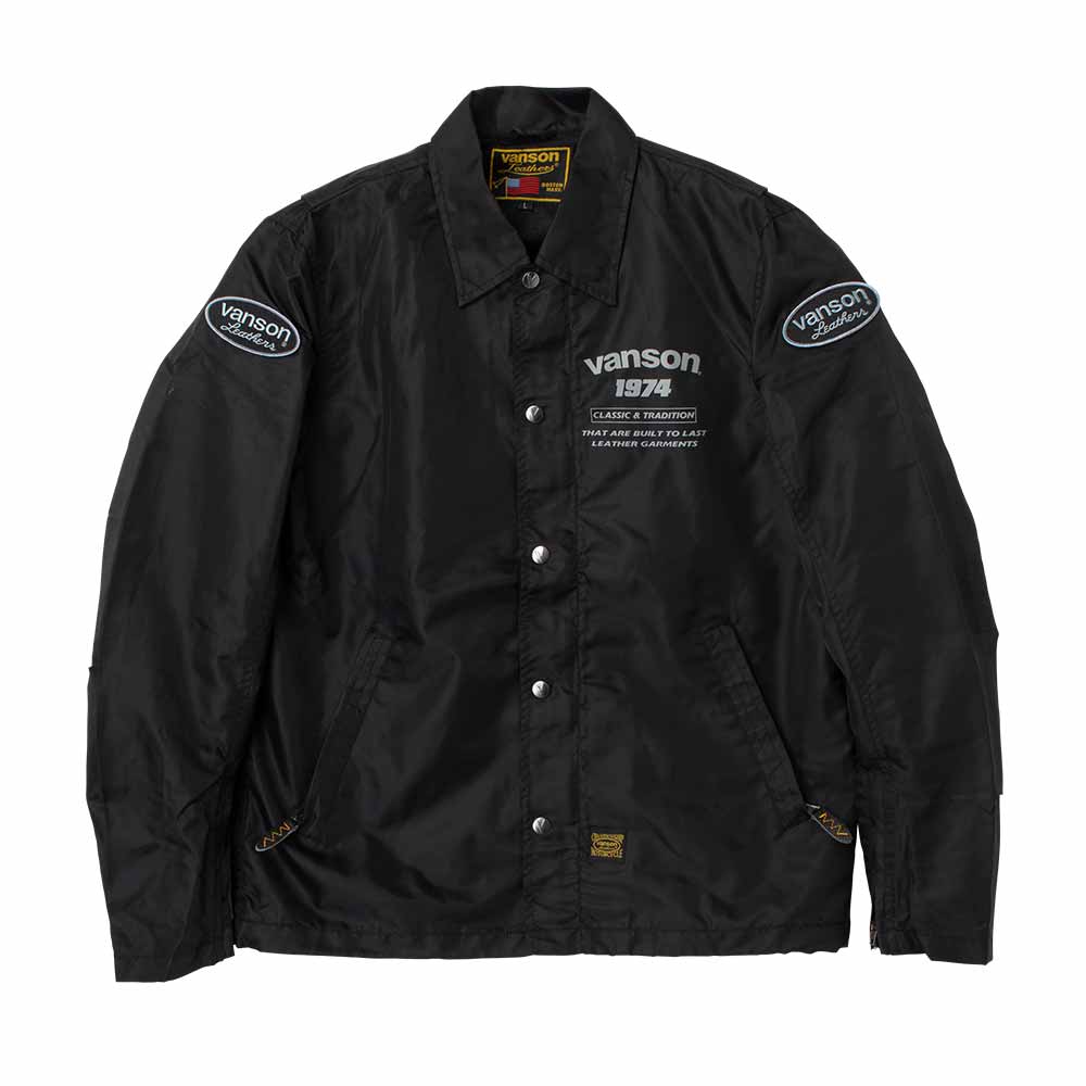 VSE26106S コーチジャケット | vanson EXCLUSIVEブランド | 2026春夏モデル